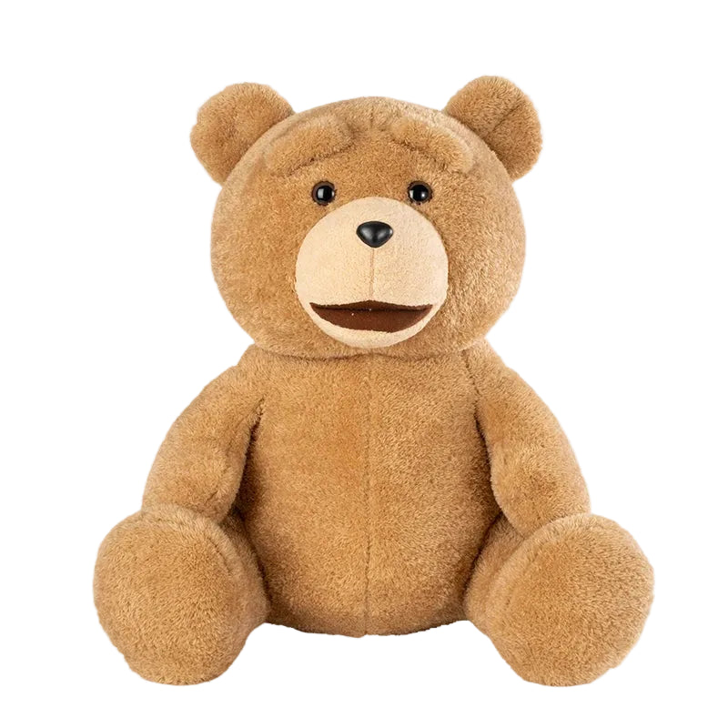 Weaveyland Peluche ours en tissu avec pull, 45 cm