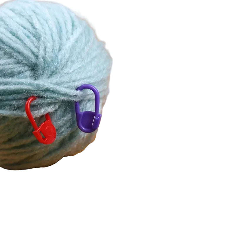Weaveyland Set de 20 Marqueurs de Mailles en Plastique – Marqueurs à Verrouillage pour Tricot et Crochet
