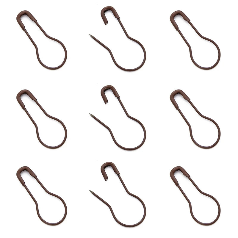 Weaveyland Lot de 100 Épingles de Sûreté en Acier Inoxydable – Marqueurs pour Tricot, Couture et Travaux Manuels