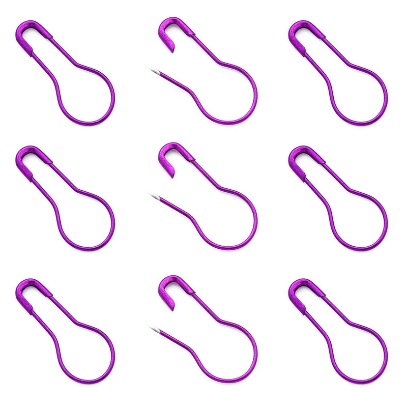Weaveyland Lot de 100 Épingles de Sûreté en Acier Inoxydable – Marqueurs pour Tricot, Couture et Travaux Manuels