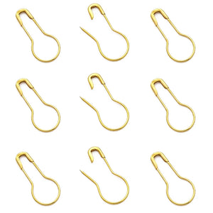 Weaveyland Lot de 100 Épingles de Sûreté en Acier Inoxydable – Marqueurs pour Tricot, Couture et Travaux Manuels